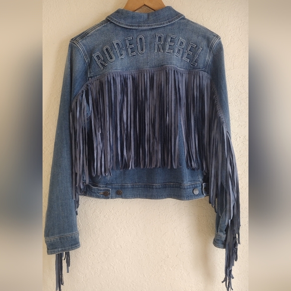 Idyllwind Women's Magnolia Embossed Trucker Jacket - Picture 4 of 9